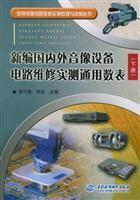 新编国内外音像设备电路维修实测通用数表(下册)/张巧营,明生 著/中国水利水电出版社